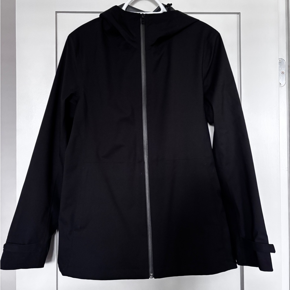 Uniqlo Blocktech Parka (Black Raincoat)